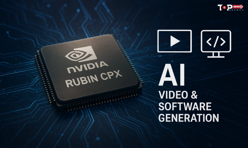 Nvidia Rubin CPX AI chip for video and software generation.